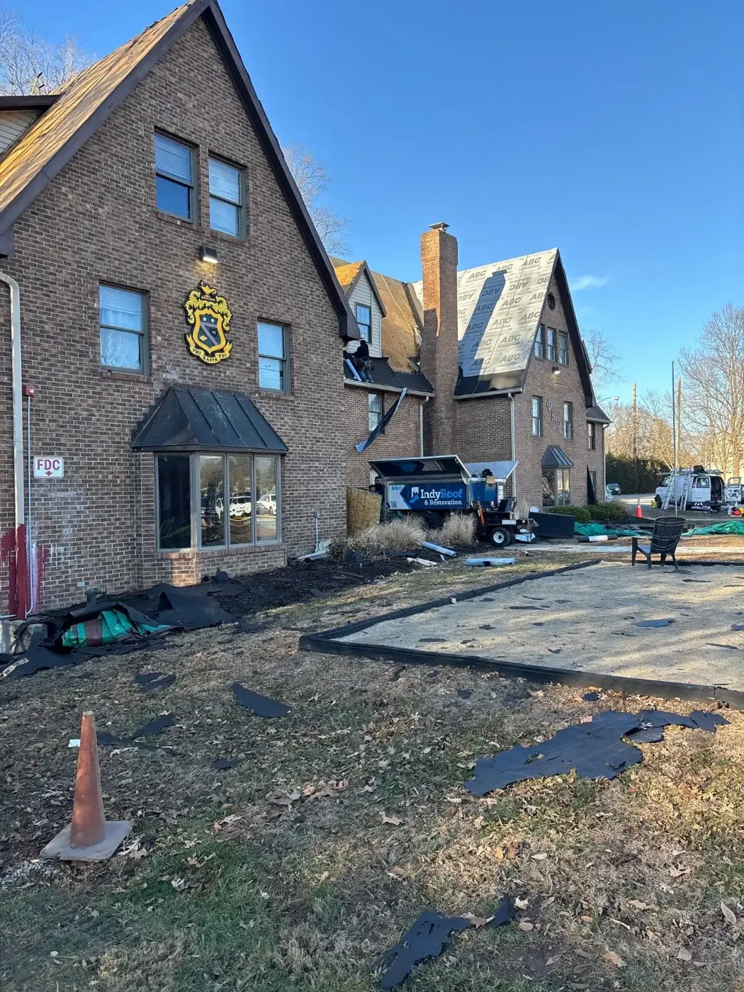 Flashing and seam work in Eagle Creek